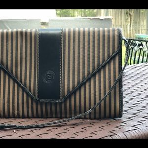 Authentic VINTAGE  FENDI CLUTCH